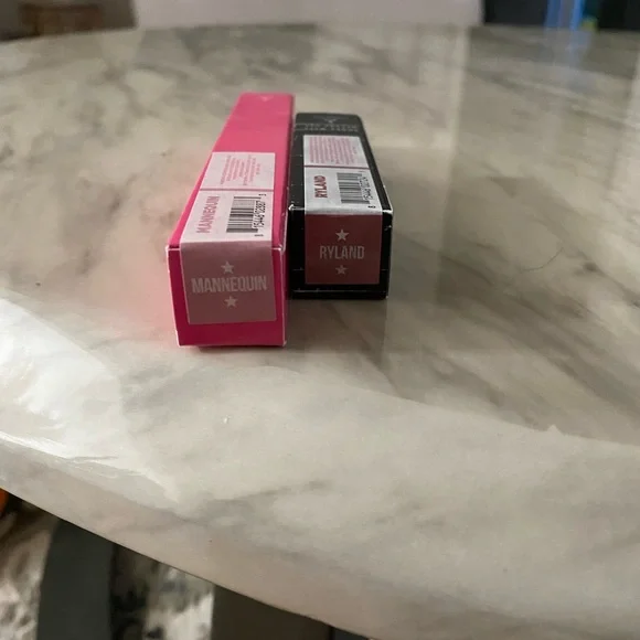 Jeffrey star bundle.Mini controversy pallet, Ryland lippie and lip liner.